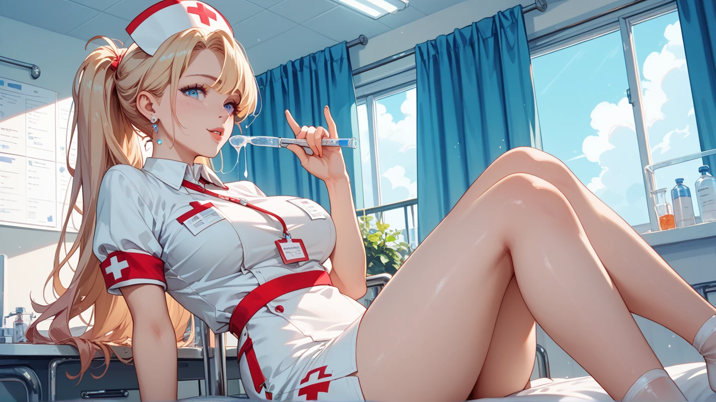 nurse uniform,hospital, latex nurse suit,nurses,busty,elbow gloves,labcoat,grey hair woman,red eyes , gigantic ,medical instruments,asian nurse,two nurses,speculum,examination room,oversize ,big ass ,strap on, lay on table ,legs spreaded,giving birth,gyno chair , dentist,Milf,latex,pink uniform,oversize breasts