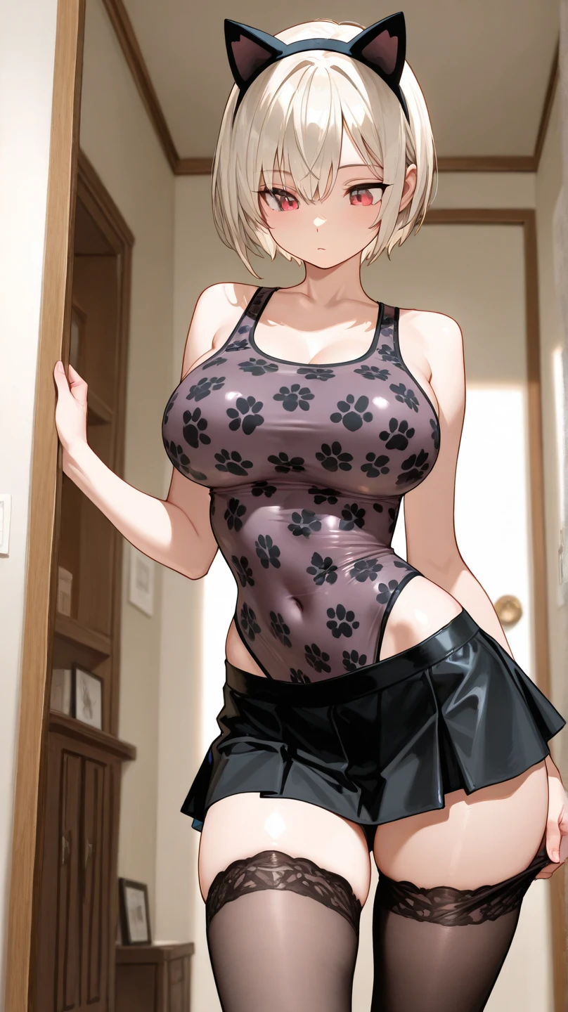 
Blonde, (short hair:1.2)、((Illustration of a person))、Big Breasts、
View your viewers,, (Highest quality:1.3),blue eye star piece、Highest quality)、Highest quality, Ultra-high resolution, (((masterpiece))), alone, Sweat、Big eyes、Big Breasts、One Girl, Front view、Embarrassed face、Bronze colored hair、((short hair))、One Girl, alone, blush, Big Breasts,
Bare arms, Wet, Pool, 青いSchool Swimsuit, Thighs, Place your arms at your sides, Bare arms, Cowboy Shot, Are standing, School Swimsuit,bite、High Leg、mansuji、Boobs exposed、Nipples、Shoulder straps fall、One side off-shoulder、Breast Exposure、Happenings