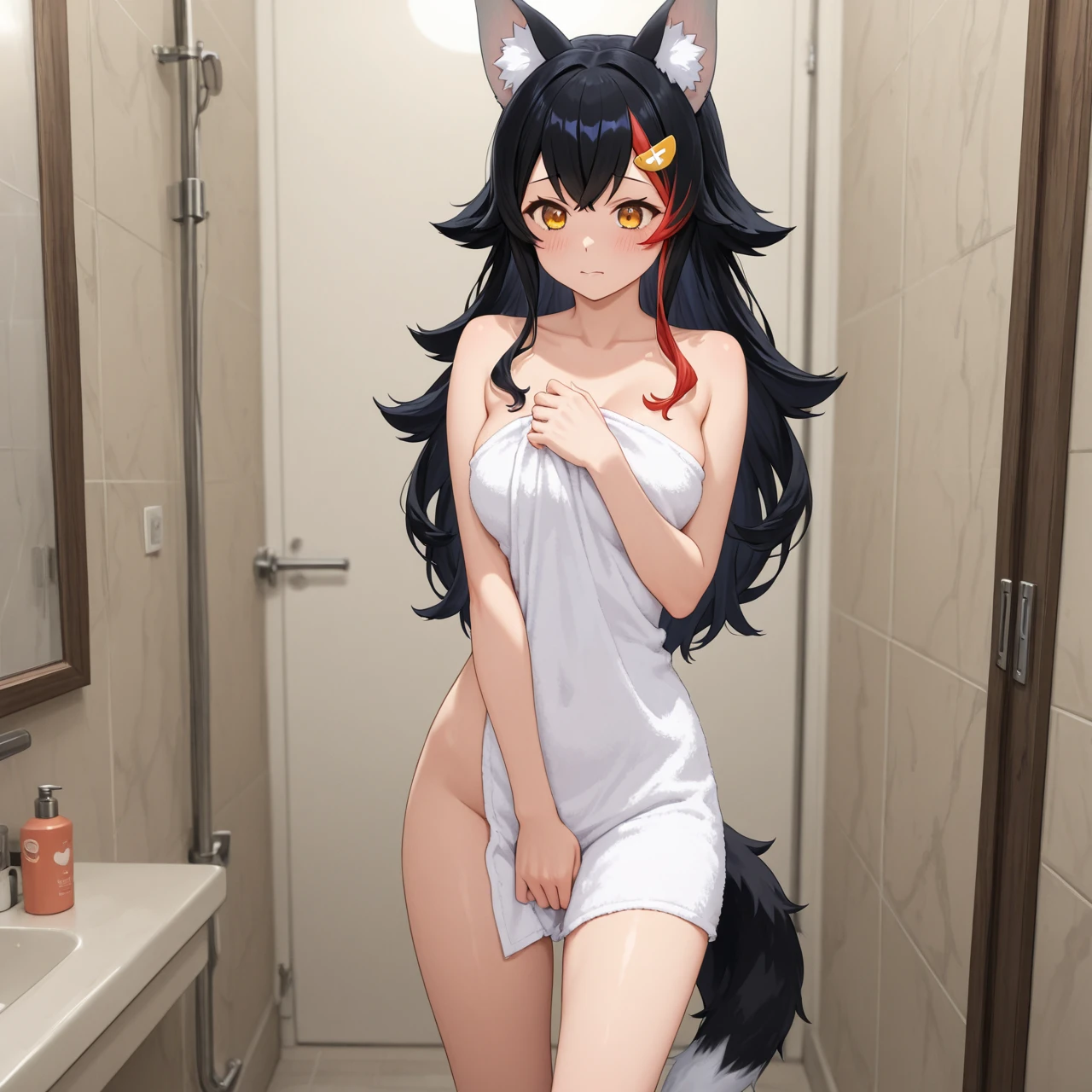 masutepiece, Best Quality, Ultra-detailed, kawaii, Cute, lovely, Sexy, Ero, Extremely detailed, 4K, 8K, Best Quality, Beautiful, tiny girl, child, Solo, beautiful hairl, Beautiful eyes, Beautiful eyes, Fox ears, flat breast, tiny chest, blush, Ahegao, Heart Effect