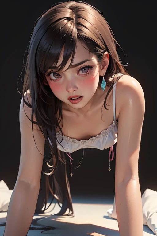 1 femme de 20 ans, soutien-gorge transparent, culotte basse transparente, Site de culottes transparentes, lit, Chambre, anger, rougir, Chambre, les larmes aux yeux, heart, membres droits, scared to tears, plein de larmes, submitting to pain, moaning in pain, grimace de douleur, ouvrir bouche , pleurer, wet white clothes, Faites-lui Hestia, Twintails, Mains dans le dos ou sous les cheveux