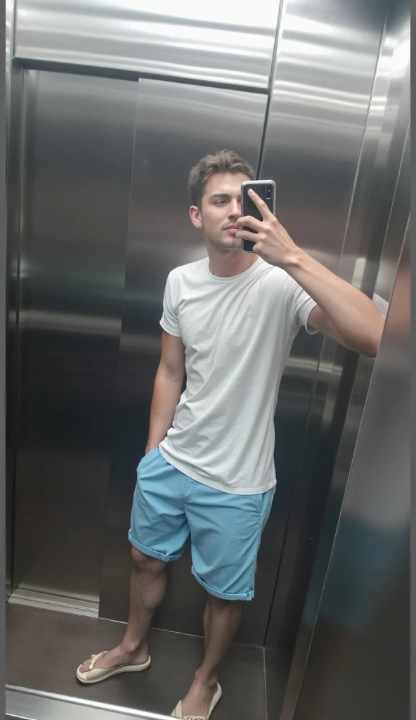 there is a man taking a selfie in the mirror, imagem de qualidade muito baixa, foto muito precisa, Fotografia selfie 8k, selfie espelho, selfie shot straight on angle, no banheiro, fotografia de baixa qualidade, acidentalmente tirar uma selfie, foto fit, 1 6 anos, Irritado com o espelho, foto selfie, imagem muito clara, foto de baixa qualidade, 18 anos
