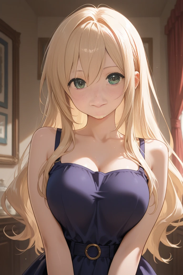 blond hair, long hair, Ponytail, (blue eyes:1.5), (Large Breasts:1.2),
rest miniskirt, skirt, Sailor Suit, Setofuku, Low-cut,Cleavage,
rest looking at viewer,
rest indoors, bathhouse,
rest (masterpiece:1.2), best quality, high resolution, Unity 8k Wallpaper, (illustration:0.8), (Beautiful and delicate eyes:1.6), Extremely detailed face, Perfect lighting, Extremely detailed CG, (Perfect hands, Perfect anatomical structure),