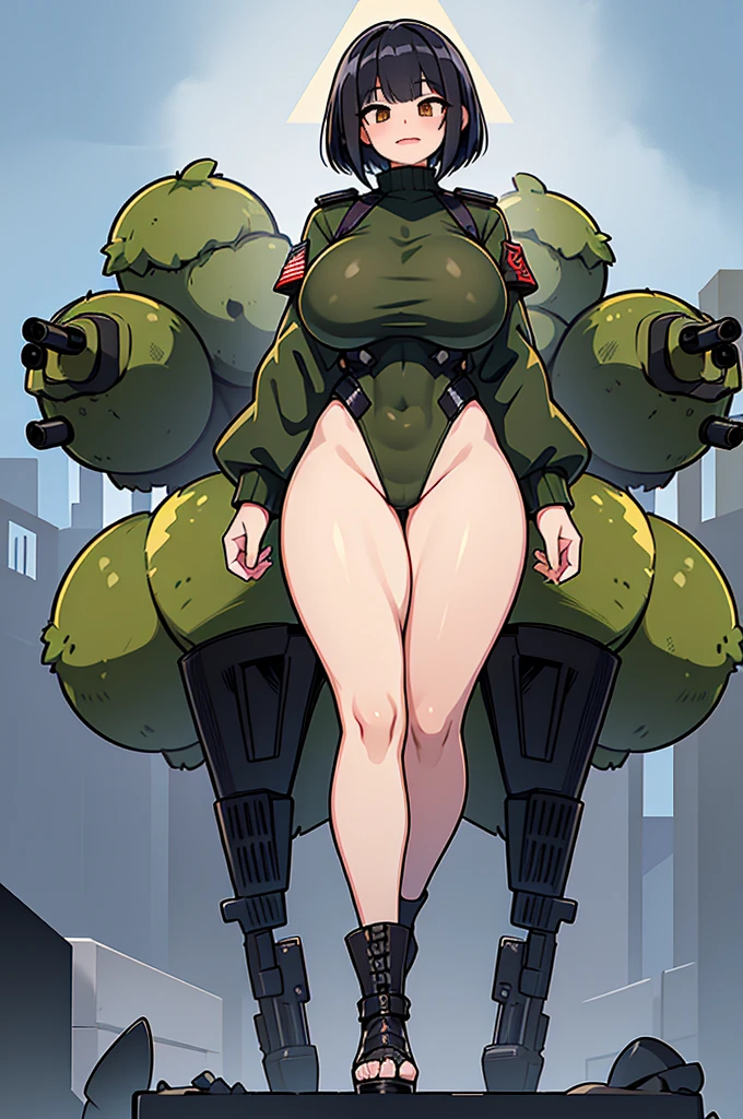 high quality, masterpiece, (Like the picture:1.4), 8K, Perfect body, Voluptuous body, Curved body, Erotic manga style body,She is tied up in a tank with her legs spread wide and her huge tits exposed A naked policewoman with huge breasts, tied up with rope Nipples and breasts exposed, super busty schoolgirl Exposed huge boobs Erect nipples Pussy She is tied up and put on a go-kart with her legs spread, exposing her huge tits A naked female warrior in camouflage clothing with huge breasts, tied up with rope all over her body. Training with weights Muscular Black hair, one length, long hair Thick arms Boobs juggling with boob balls in the boob jungle Buttocks