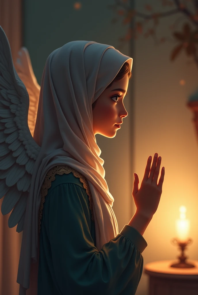 Create a realistic, emotionally impactful cover art for the song "Jeritan Anak Palestina". Feature a Palestinian with tear-filled eyes wearing traditional clothing, set against a war-torn background with crumbled buildings and smoke. Include symbols of peace like an olive branch and a white dove, and use a muted color palette with touches of light for hope. Add the title "Jeritan Anak Palestina" at the top in a bold font, the subtitle "The Cries of Palestinian Children" underneath, and the artist's name at the bottom. (realistic, detailed, 8k)