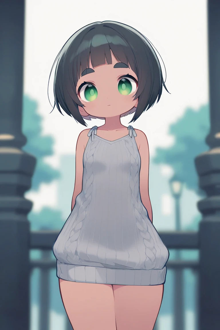 (One Japan Girl)、masterpiece, 最high quality, high quality, High precision,Highly detailed 8K wallpapers、Innocence、minimum、Knee pillow、Patting the head、sit、slouch、(Caring for her boyfriend)、(garden)、(Exposed、Shoulder Knit Sweater、Oversized)、Admiring her、Cute Wife、summer、Hands on the udder、(Sweat running down your cheeks、Sweat trickling down my chest)、Stroke、fun、(Embarrassed smile)、enjoy the date、defenseless、Behavior that doesn't care about others、Don't worry, appeal to your boyfriend、Pure、Innocence、Cute face、Obedient、(Big Breasts:2)、Beautiful breasts、Cute face、No correction、adult、Slender、A Body That Knows Men、Apartment Wife、(girl、woman、Voluptuous、hair ornaments、Fox Tail、Black Hair、Shortcuts、Hair that grows to the shoulders、Slimming、Beautiful belly、beautiful、Beautiful woman、choker、Inverted nipples)、(short girl、Wife、wife)、From in front of the camera、Looking up from below、Wipe away sweat、Press your nipples inward with your fingers