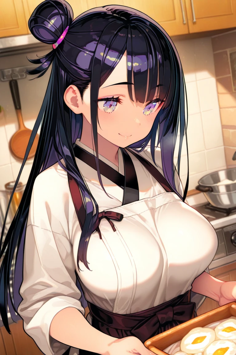 masterpiece,Highest quality,Super quality,maid Cafe,Serve customers completely naked,high school student,Classmate,Nipples,pubic hair,Dark hair color