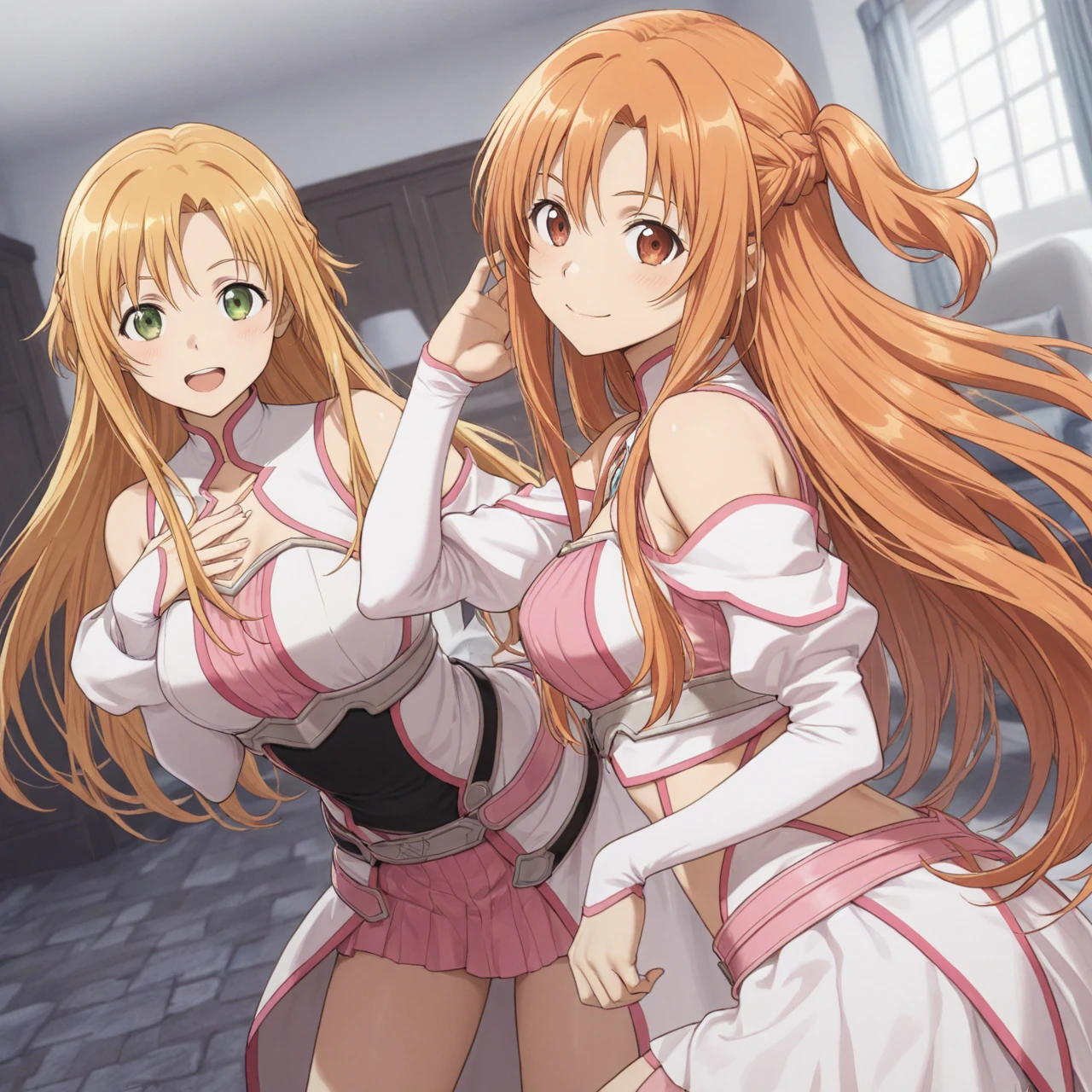 {{Asuna Yuuki(SAO)}}},official style,2d cel anime, gleaming skin,strong light coming in, (((One girl))), (((alone))), (((One girl))), (((alone))),stage,Portraiture,View your viewers,((Cotton panties with crotch)),(((Skirt flip, I can see your panties))),squat,Spread your legs,Spread your legs,From below,((Cotton panties with crotch)),(((Skirt flip, I can see your panties))),((Cotton panties with crotch)),(((Skirt flip, I can see your panties))),Embarrassing,blush,Alone,Alone,(((One girl))), (((alone))), (((One girl))), (((alone))), Alone,Alone,(((One girl))), (((alone))), (((One girl))), (((alone))), Alone,Alone,(((One girl))), (((alone))), (((One girl))), (((alone))),