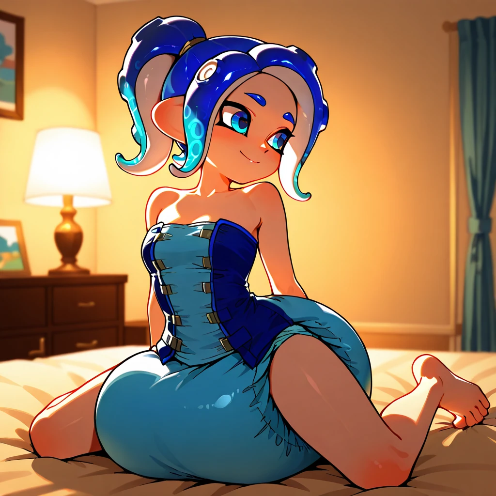Light blue hair, Princess, long hair, masturbation behavior, Genitals are visible, Opening the genitals, Browsing Caution, A stringy, slimy liquid comes out of the genitals, Embarrassed expression, secrete fluid from the genitals, Spread your legs, Spread your legs, Do the splits, Close up on genitals, alone, Sad expression, blushing cheeks, Close up on genitals