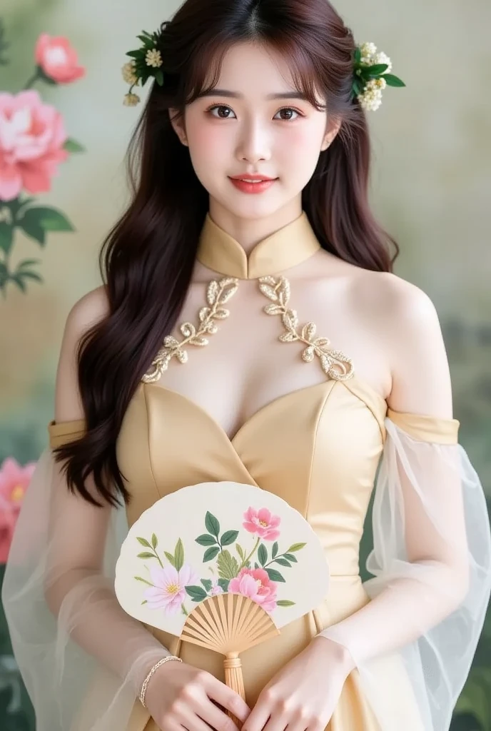 Giorgione painting style,Arguments of two female Philosophe,math、astronomical machine、astronaut、roses in vase、fruits、Cute trinkets、smile、ancient greek costume、Background is a forest lake at night 、Clothes that stretch your shoulders、A big smile、beautiful bare skin、A detailed representation of the seducing woman throughout her body.