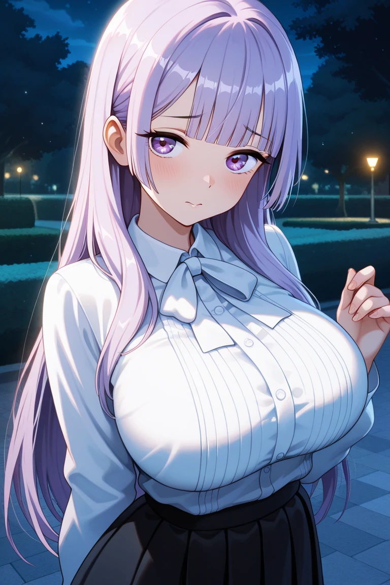 length_hair, purple_eye, double_good, hair_ribbon,
highest quality, (8k), (4k),(masterpiece), (highest quality), very detailed, Complex, very detailed, (perfect face), figure, (nsfw:1.4),
beautiful fingers,Beautiful length legs,beautiful body,beautiful nose,beautiful character design, perfect eye, perfect face,
(1 girl), beautiful girl, (whole body, ), indoor, (throw:1.2), student, classroom,
length sleeves, (student服), (black pantyhose:1.2), (pleats_skirt),
(Are standing), smile, closed mouth, looking at the viewer, very length hair, (huge breasts:1.4),(cleavage:1.3)