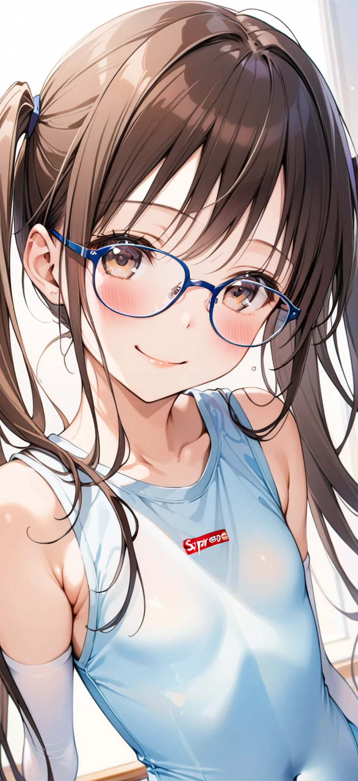 nsfw,(masterpiece, best quality:1.2)2girls, locker room, AND 2girls, gray sports bra, smile, eye closed ,kissing her face,out tongue,dark orange hair, short waviy hair, brown eyes, glasses,yuri AND 2girls, pink bra, smile, eye closed,kissing her face,out tongue,black hair, medium hair, brown eyes, glasses,yuri,