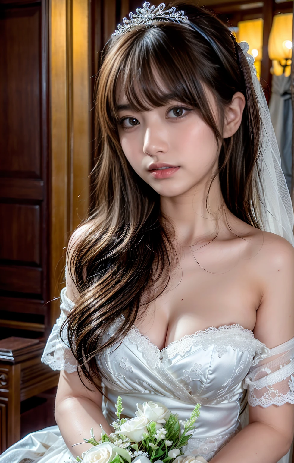 Ultra detailed complex 3D rendering of face, (big breasts: 8.8), (masterpiece, top quality, octane rendering, 8K), glamour shot full body image, cleavage, (very detailed skin: 1.2), (exposure: 1.1), (blonde), (blonde), ((white micro bikini with small area: 1.5)), blonde hair, beautiful woman with white skin with full soft breasts with big ass, one, long braided hair, big breasts(Portrait)))), Mysterious Expression, Ultra-realistic Photography, (Portrait))), bare feet, futuristic city background, detailed and beautiful queen tiara, Clear focus, Studio photography, Intricate detail, Very detailed, Detailed yellow eyes, Sharp focus, Digital rendering, Professional, Abs, (((Sexy Pose)))), Natural Jungle, Lightly open mouth, mansuji, crotch, seductive look, angel ring, beautiful mouth, perfect body beauty: 1.4,, tentacles, tentacles entangled in the body, very ridiculous, buttocks, tentacles entangled in arms, tentacles entangled in legs,