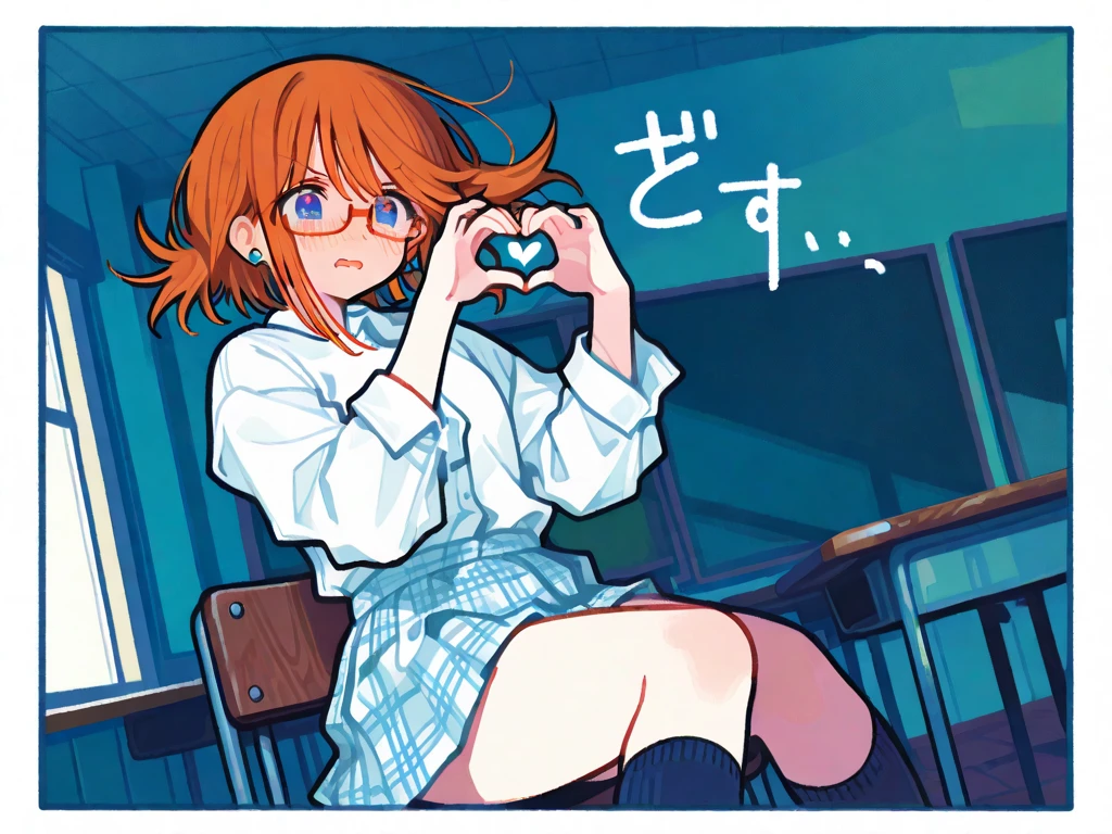 1 anime girl, secretary ,anatomically correct, blowjob, short orange hair, messy hair, very messy hair, beautiful blue eyes, nerdy glasses , tears in her eyes, small boobs, white office shirt unbuttoned, giving a blowjob to the viewer, dick in her mouth, deepthroat blowjob, oral sex, blowjob pov, higher angle, front view, visible girl's ass, perfect ass, thong, 8k, best quality