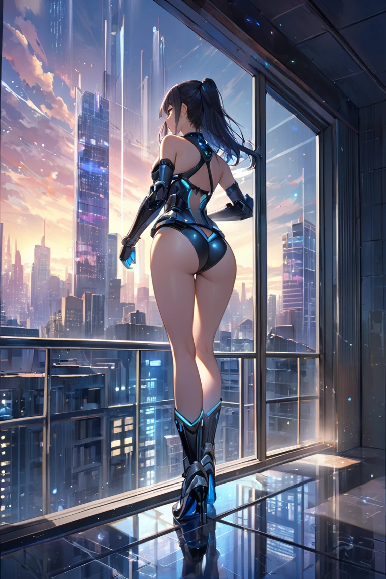 (Very detailedなCG), (最high quality), (((full body))),1 girl, 完璧なface,  marirose,Blue one piece swimsuit,Shiny肌, Glowing Skin, Wide Hips,tight，Waist,Bodysuits，leotard，bangs,blue eyes，取りoutsideしたスリーブ,White gloves,Knee socks Elbow gloves,Expose your shoulders, Twin tails，Golden Paper，Long Hair, ((Very detailedな背景)), Cowboy Shot,Dynamic Angle, (From behind,I had already finished, Recall), 1 girl, alone,beautiful Finger,beautiful long legs,beautiful body,(Mature Woman:1.3),Compensate,Lips parted,(Shiny skin:1.3),(Beautiful and dense skin),(Thin Hair), masterpiece, high quality, High resolution, Confused,(beautiful and aesthetic:1.2), beautiful hand, (4K), 8k, Perfect balance,(extremely detailed CG unity 8k wallpaper), Perfect hands, Embarrassing, blush, Light_vestige,Intricate details,Written boundary depth, extremely delicate and beautiful,Professional photography, Bokeh, High resolution, Sharp details, 最high quality, (beautiful,chest), (beautiful_face), (タイトなWaist), bent, Thick thighs, beautiful目, beautiful背景, particles of Light, Light of the sun, dramatic Lighting, outside, Shiny, Realistic, 最high quality, Very detailed, Get used to it, scenery,