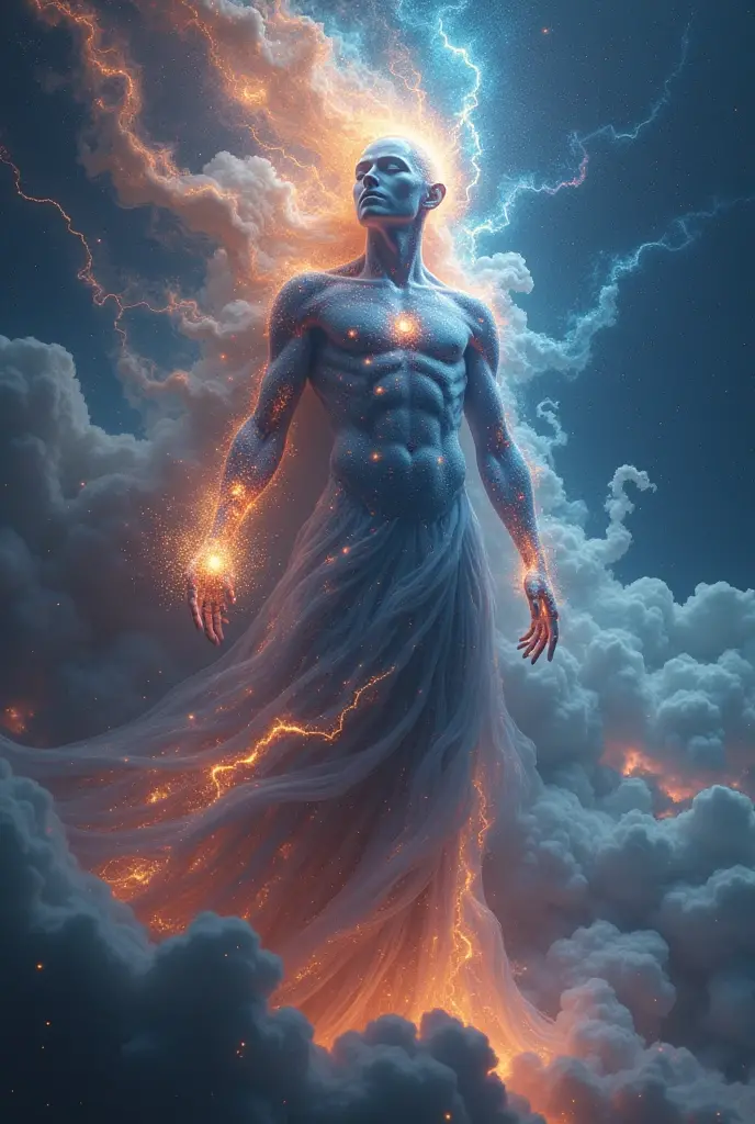Cosmic entity with humanoid form