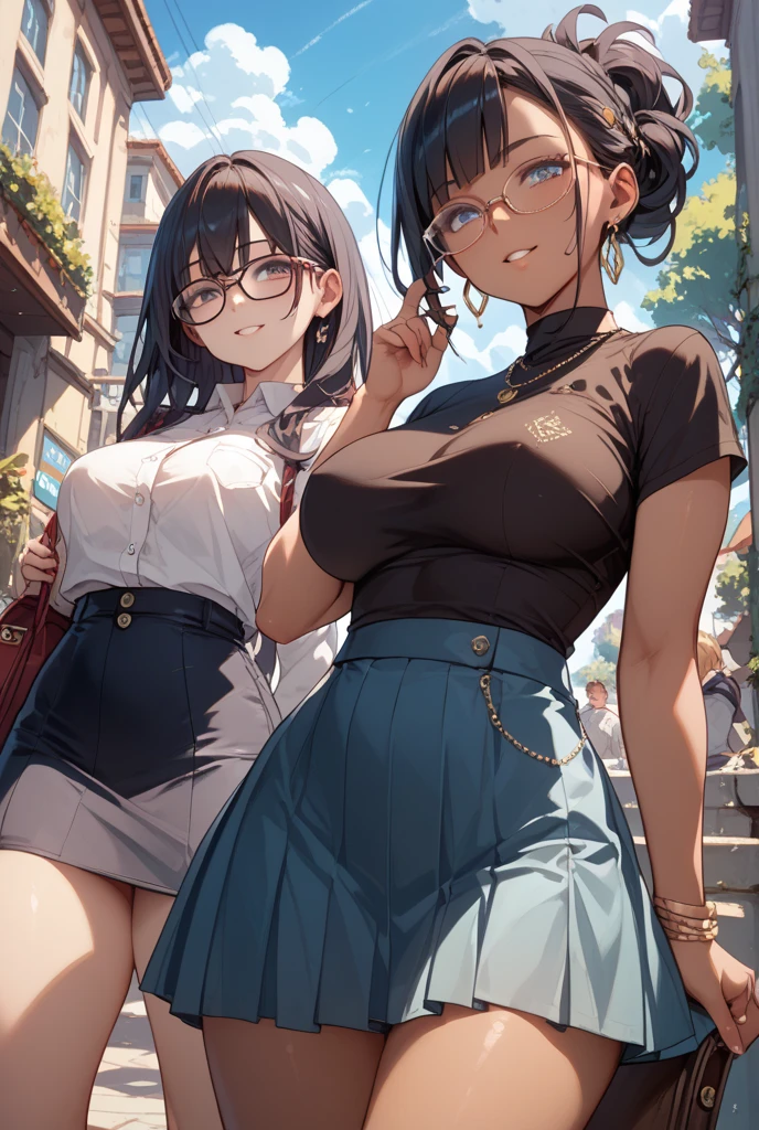 (masterpiece, 4k ,ultra detailed:1.2),(beautiful face:1.2),(anime:1.2),illustration,
(solo:1.2),
(smile,smirk,smug:1),(angry,troubled eyebrow:1.1)
(looking at viewer:1.4),portrait,
(standing:1.2),(supermodel:1.2),
(Residential area,house,peeking front entrance),(umbrella,raining,wet,splash:1.3),
(schoolgirl_uniform,long sleeve dress shirt,black pleated skirt,black black_socks,simple choker:1.1),(black fingernail:1.2),(frilled bra:1),
(black_hair),(medium length hair,ponytail),
(cleavage:0.5), (wide_hips:1),(milf,mature,35 years old:1.2),
fsb,frosuke
(string,abs,elf,bag,child,petite,heterochromia:1.1),(sfw,nipple,undress,short skirt, short sleeve:1.4),