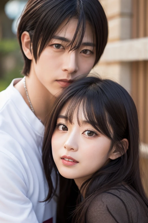 Worried young couple、japanes、jpn
