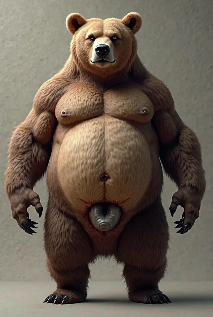 ((Polar Bear)), white teeth, ((standing)), (((white)) furred body)), dilf, Daddy, father figure, mature male, hunk, pecs, ((crotch focus)), ((no background)), ((very detailed lighting)), ((very detailed paws)), ((well made paws)), ((very detailed crotch)), ((very detailed fur texture)), ((very detailed)), very high resolution, very high quality, ((large penis)), ((very detailed Penis)), ((very detailed foreskin)), ((very detailed balls)), ((3d model)), ((Blender SFM)), ((very detailed 3d model)), ((3d figure)), ((chubby)), ((very detailed body)), ((very well made 3d model)), ((dynamic lighting))