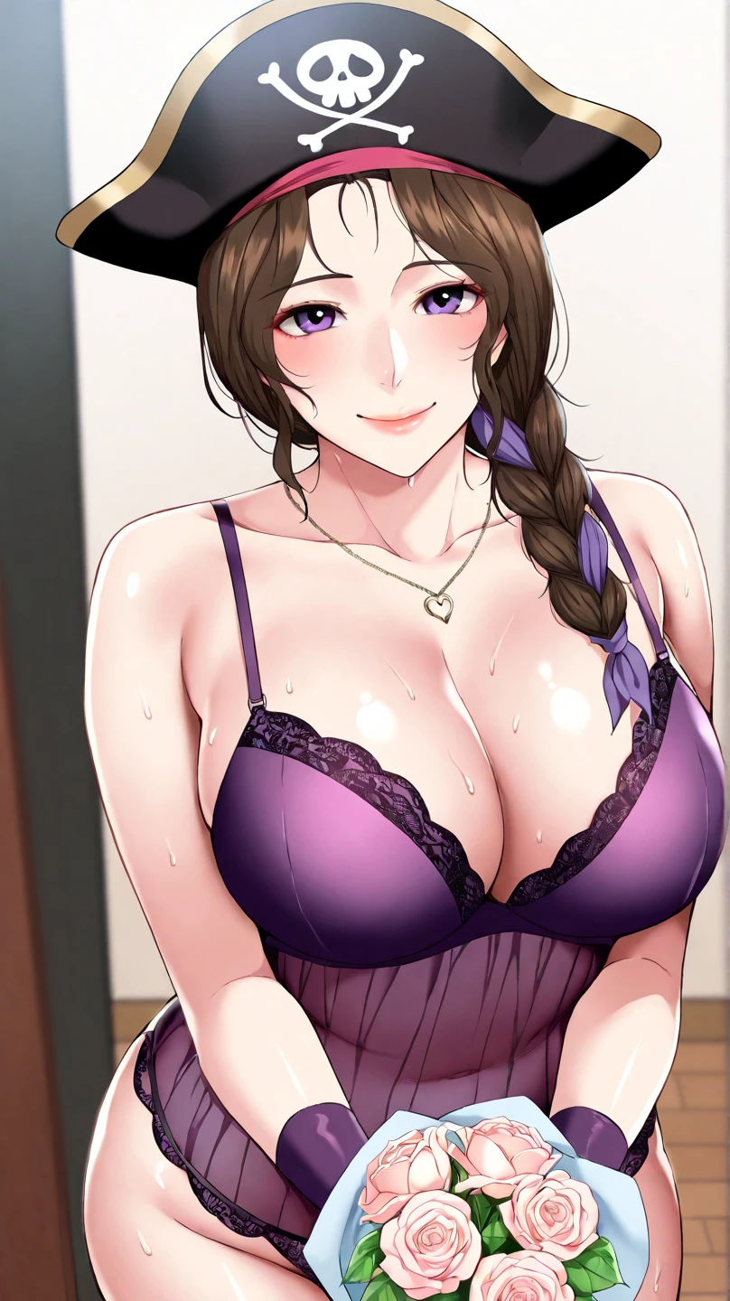Bedroom background,
dynamic poses,stand at attention,
Sexy lace bra，Material: Thin black_hair,Brown_Eye,single_braid,Bangs,
1 girl, 20 years old,Young women,fair long legs,fair body,
fair Nose,fair character design, perfect Eye, perfect Face,expressive Eye,Perfect balance,
looking at the audience,(Focus on her Face),Keep your mouth shut, (Innocent_Large target_Eye:1.0),(Light_Smile:0.3),
official art,Extremely detailed CG unified 8k wallpaper, Perfect lighting,rich and colorful, bright_front_Face_Lighting,White skin,
(masterpiece:1.0),(the best_quality:1.0), 超High resolution,4k,Super detailed,
photography, 8K, high dynamic range, High resolution, Ridiculous:1.2, Kodak Port 400, film grain, Blurred background, Bokeh:1.2, Lens Light Halo, (energetic_color:1.2),Professional photos,
(fair,巨Large target_breast:1.4), (fair_Face:1.5),(narrow_waist),Shy，Lipstick，cleavage