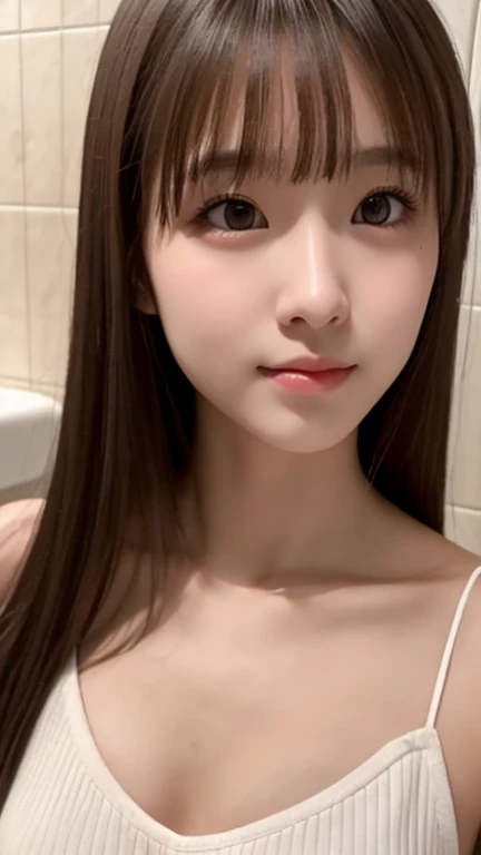 NSFW,Photo portrait of a girl, (masutepiece, 8K, Photorealistic, Raw photo, Best Quality, sharp: 1),Highly detailed face, Beautiful face, (Realistic face), Beautiful hairstyle, Realistic eyes, Beautiful detailed eyes, (Realistic skin), Beautiful skin, 超A high resolution, A hyper-realistic, Highly detailed, (pureerosface_v1:0.2), (European Preteen:1.4), (Japan Preteen:0.7), 1 beautiful girl,
(Age 9, Pretty girl:1.3), High Nose, Slim body, Slender girl, detailed bust, Slim thighs, Slim legs, small  hip, Hair Ribbon, (((completely ))), (double bun hair), (((In a beautiful bathroom))), (Looking View:0.3), (Midriff:0.9), ((Face Focus)),Face up,,Dynamic Angle, Perfect hands,POV、 Portrait,(Angle from above) water eye,Xiao Wet Skin,