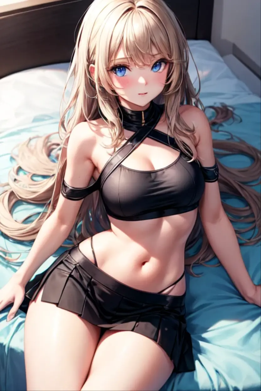 solo, A beautiful evil lady assassin , wearing a short skirt, gazing condescendingly at the viewer with a scornful grinning expression, ((heart marks are floating in the background, kiss, blow a kiss to the viewer)), (((opening your legs))), (not showing your skin), extremely detailed , masterpiece quality, ultra-detailed, HDR, vivid colors, physically-based rendering, thick muscular thighs, beautiful muscular thighs, attractive buttocks, High resolution, masterpiece, accurate, Anatomically correct, Winner of numerous awards, best quality, detail, high detail, high quality, quality, Retina, Very detailed, Textured skin, Ultra high definition, (((attacking the viewer))), blonde twintail,
