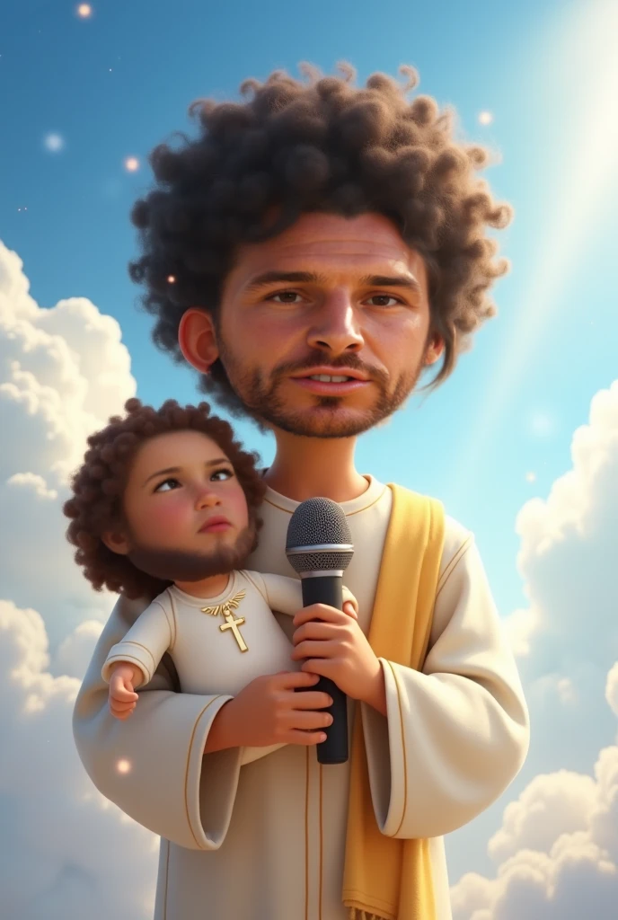 There's a man holding a baby and two small children, foto de perfil, foto do perfil, taken in the early 2020s, foto de perfil, marido esposa e filho, with a kid, imagem de qualidade muito baixa, Riyahd Cassiem, alta qualidade de imagem, Joel Torres, imagem de perfil, Cristiano Orrillo, Jose Miguel Romano Francisca