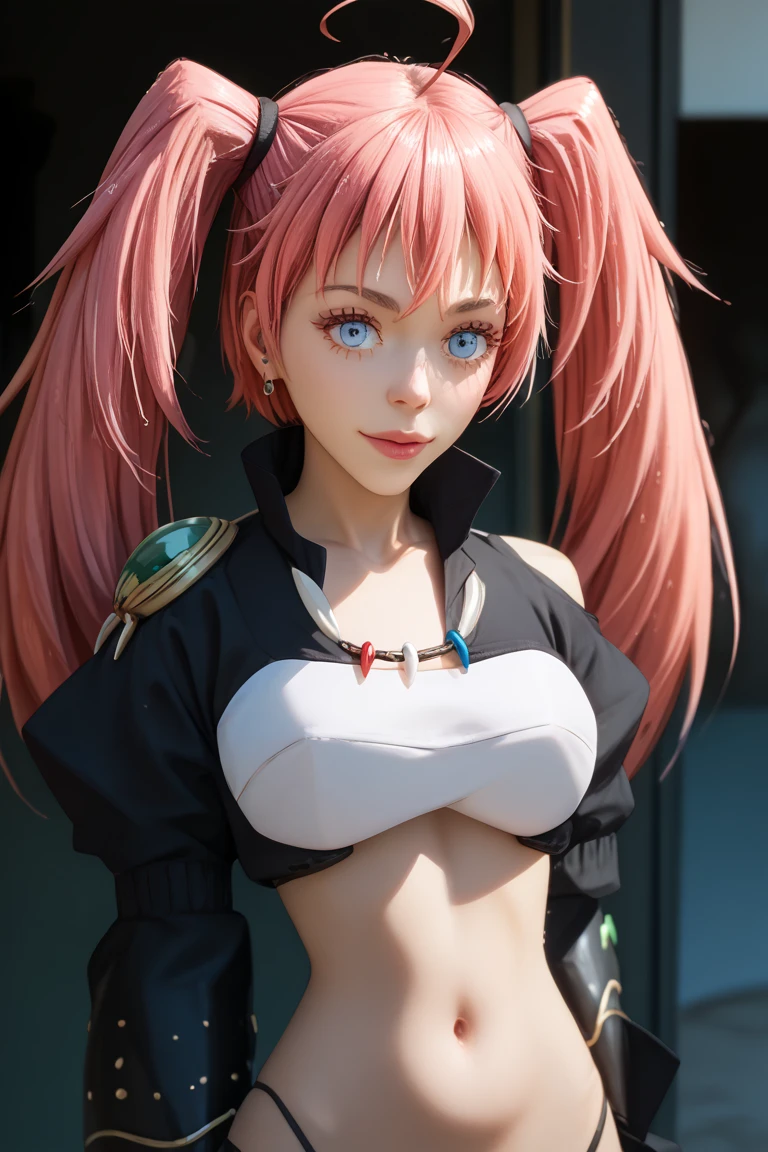 (Very detailed CG Unity 8k wallpaper: 1.5), < (Masterpiece: 1.5), (Best Quality: 1.7), High Resolution Illustration, (Fine Eyes and Detailed Face: 1.3), (Detail: 1.3, Best Quality), (Ultra Detail), (Extremely Delicate and Beautiful), (Illustration), (Painting), (Masterpiece: 1.5), Cinematic Light, Dynamic Angle, Floating, Sharp Focus, (3D: 1.7), (Best Quality: 1.3), (Illustration: 1.1), Long Pink Hair, ((Messy Hair: 1.2), (Beautiful Detailed Eyes: 1.1), (Cinematic Light: 1.1), Indian Maiden, Miniskirt, Small Top, Bare Shoulders, Cat Ears, Nine-Tailed Fox , Fox Tail, (Halo: 1.3)