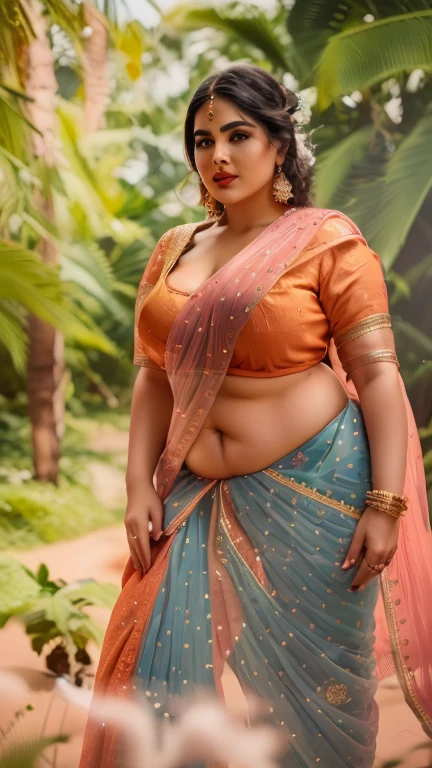 1 Heavenly beautiful and goddess beauty cute and sweet looking face Arabian woman in front of Colmar, France, Heavenly beautiful Overweight, Heavenly beautiful Extremely fat, Heavenly beautiful and attractive Chubby figure , Heavenly beautiful looking and eye catching luxury style saree , reaching out, Heavenly beautiful Arabian woman, 16k, High resolution, masterpiece, highest quality, fine skin, close up figure view, Realistic Photograph