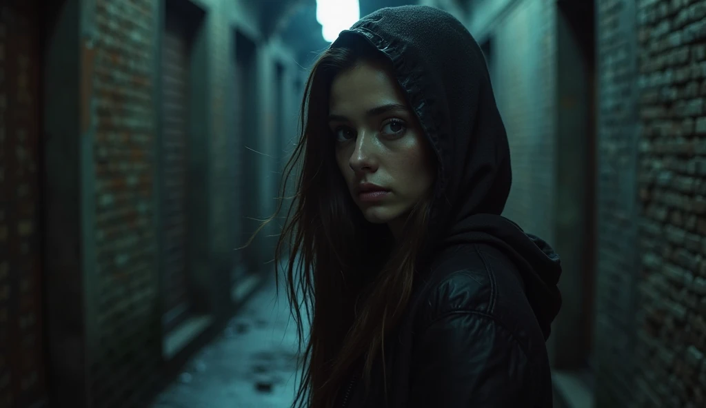 nina_dobrev,<lora:NinaDobrevXL:1>,happy, smiling, long hair, realistic, solid black hoodie, over-ear headphones, walking down a dark foggy path, fingerless gloves, upper body, graveyard at night, dark night, full moon, fog, foggy, tombstones, zombies, ghosts, vampires, werewolfs, haunted atmosphere, ((perfect eyes, detailed eyes,realistic eyes)), ((sharp face, detailed face, realistic face, naturtal skin, realistic skin, detailed skin, pores)), (masterpiece, best quality, ultra-detailed, best shadow), high contrast, (best illumination), ((cinematic light)), colorful, hyper detail, dramatic light, intricate details, (1 girl, solo) , ultra detailed artistic photography, dreamy, backlit, shadows, ultra high definition, 8k, ultra sharp focus, ultra high quality model, soft lighting, film photography, analogue photography, hyperrealism,