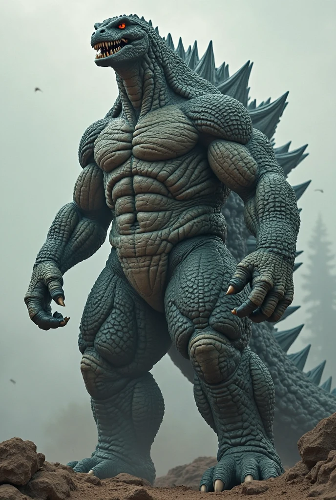8k, fine details, (ultra detailed), a beautiful and detailed full size portrait of a female anthro godzilla, GodzillaXP, ((black body, black skin)), pink eyes, glowing eyes, empty eyes, tail, bedroom eyes, High Dynamic Range, cinematic shot, detailed eyes, big body goddess, big body, kenket, Ross Tran,ruan jia, vip, trending on artstation,foxovh, cenematic lighting, big breaths, big , big , big , big , big , fat, obesse, looking at viewer, cum in vagina, (((black nipples, vagina, looking pleasured, detailed eyes)) full body, ((covering self, front view, standing, pose, against wall, feets visible)), inside old stable, wood wall, detailed background,