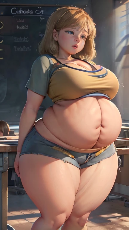 2 girls, shirtless (pregnant), sporty, military, pretty perfect face, cut short hairstyle, (white body), white briefs, barefoot, foot focus, beautiful feet, industrial background, (sweat), tired, (masterpiece), best quality, highest detail, excellent quality, natural lighting, beautiful, sexy, correct anatomy, good composition, big belly, white liquid drenched, charming, bulge, huge bulge, big breasts, erection