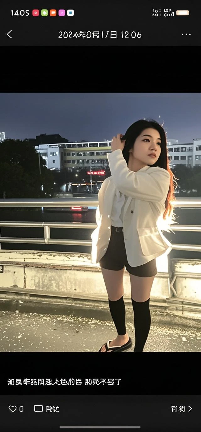 black shorts