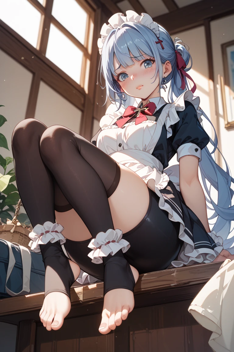 (master piece, high-quality, Mystical, long legs:1.2, ideal ratio of body proportions), (ultra high resolution, 8K RAW photo, photorealistics, natural lighting, textile shading), long shot photo:0.8,a girl 22 years old, nsfw:1.2, beautiful body:1.3), shinny skin, BREAK, ((alice in the wonderland:1.3, cute, kawaii, lovely, funny, a girl falling down from sky:1.3, girl flying in sky:1.2, girl floating in air:1.3, rolling upskirt by wind:1.5, (full smiling:1.3), surprised, putting hands on crotch over the skirts:1.35)), BREAK, ((floating things as follows:1.3, PlayingCards, Trump, tea cup, tea pot, tea spoons, pocket watch:1.3, lip sticks, candies:1.2, cookies, jam bottles, classical door_keys)), ((long purply_Blue dress :1.5, wearing long flaired skirt:1.3, the skirt is blowing:1.3, cute White Apron, black stockingedium long platinum-blonde hair:1.2, twin tail hair:1.6, tied hair with a large ribbon), (Blue eyes, bright pupils with highlights, detailed eyes), (lying down on your back:0.1, spreading legs with rising up straight:0.1), sexy posture, fantastic colorful art, (fantasy art:1.2, wondered images), ((correct anatomy:1.5, perfect anatomy:1.3, correct hand, small foot:1.2)), 
