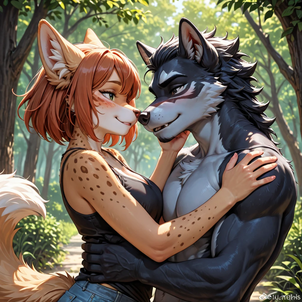 By personalami. Duo. Furry Wolf. Cute furry shy lynx, big breasts, frecleas. Sexual assault. Perfect shy curvy body. penis dirty smegma dripping. Hug from behind