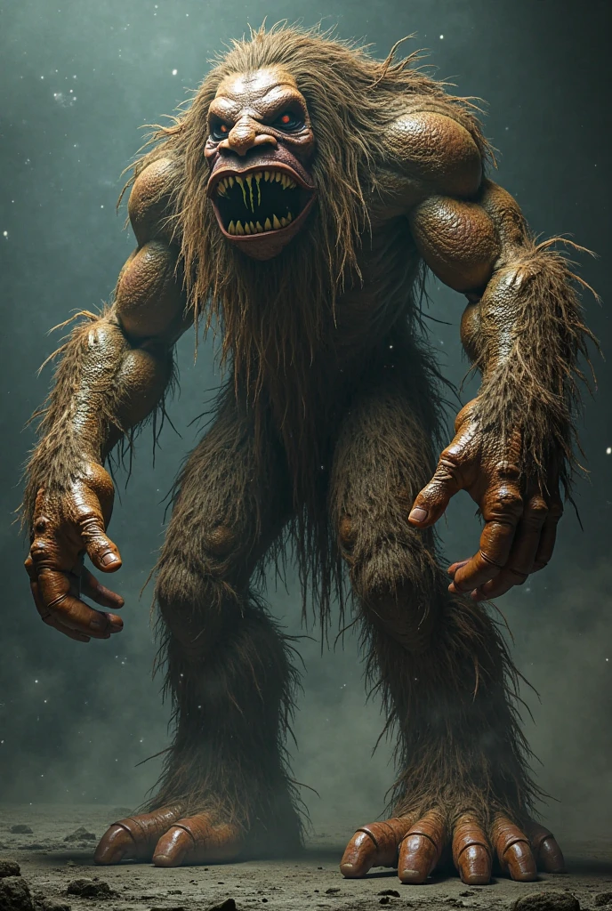 piercing light, (aesthetics:1.1), BREAK(low colors:1.2), BREAK,<lora:-_SDXL_-_holo_effect_V1.0:1>,, masterpieces, octane rendering, unreal engine, intricate details, UHDR, 32,, super scary realistic pictures (((scary beast))) ((Dragon)),((fantastic monsters)) in (hdr), 8K quality,  Manbearpig, squatting in a kitchen of an abandoned home, giving the viewer a threatening look, mouth open, fangs exposed,manbearpig, JML2, sink, scenery, indoors, plant, door, tiles, shelf, washing machine, chair, bottle, lamp, mirror, faucet, cabinet, tile floor, laundry, ruined