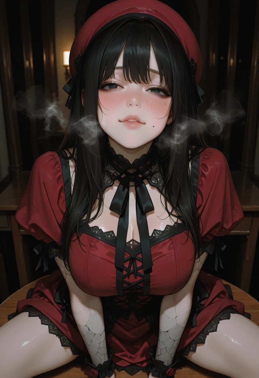 Rory Mercury, Rory Mercury、adult, black hair, adult,dull bangs, princess cut, hair ornaments, red lipstick, long hair, cute face, compensate, (:1.2), (red eyes:1.5), break Gothic underwear, perfect body (small breasts:1.3), break in full growth, red shoes, break Black Stockings, Black Gloves break, 黒いthighs, garter strap, gloves, gothic, hair ribbon, gothicファッション, puffy short sleeve, plump sleeves, short sleeve, thighs, thighs, break of the starry night sky, City of night, break looks at the viewer, break (masterpiece:1.2), highest quality, High resolution, unity 8k wallpaper, (shape:0.8), (fine and beautiful eyes:1.6), highly detailed face, perfect lighting, Highly detailed CGI, (perfect arms, perfect anatomy), Nipples Straight hair Pussy juice Droopy eyes Shaved big nipples Nude body Labia majora Large areola Labia majora White skin Exposed nipples Breast milk Clitoris White urine Semen White pussy juice Breast milk Love juices Clitoris White urine Semen White pussy juice Masturbation, vibrator masturbation, penis, penis pussy juice legs up cum shaved pussy shavedpussy nipple touching Insert vibrator long hairを裸に Insert penis with vibrator, cum on chest, ,straddle a man,ride a man,shiny hair,,Nipple piercing,clit piercing,、,,toiletで,erect nipples, ,汚いtoiletで,erect nipples, Bathroom, 汚いtoilet, sitting on 汚いtoilet, going to Bathroom,black hair,straddle a man,ride a man,show your chest,torn clothes,exposed chest,spread your legs,spread your legs、big breasts,sex,Crab crotchsex,Crab crotch,open your legs,切られた服Bathroom, toilet, sitting on toilet, going to Bathroom,black hair,straddle a man,ride a man,Cowgirl,Cowgirl,woman on top, rape,insult,汚いtoilet, ,spread your legs,,,spread your legs、,sex,Crab crotch,open your legs,dorsal view,Chest area from round cut clothes,,Spanning the toilet bowl,Defecation,Pissing,Poop sitting,thin waist,heart in the eyes,ride a man,sex ,, tied up, insert vibration into r、erect nipples,spread your legs,front,bottomless,squat ,put your arms behind your head,flat chest