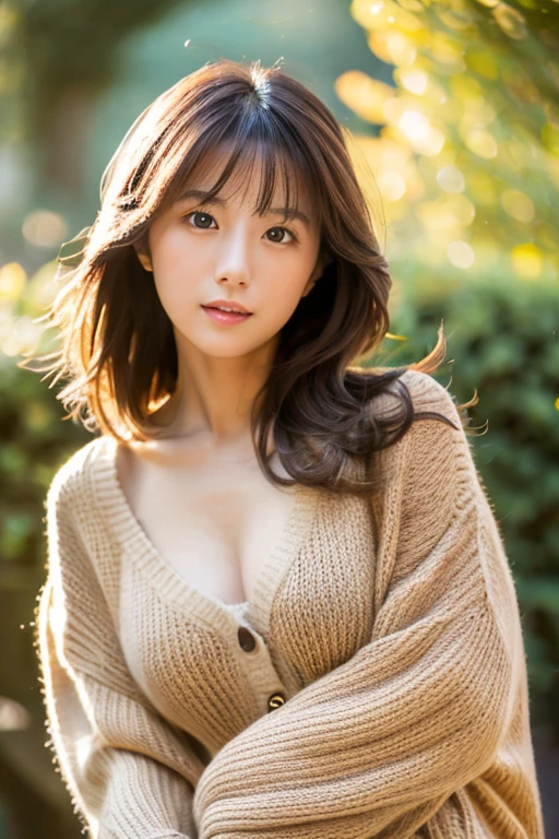 big tits japanese college girl、She wears knits to emphasize her breasts.。I have long hair。