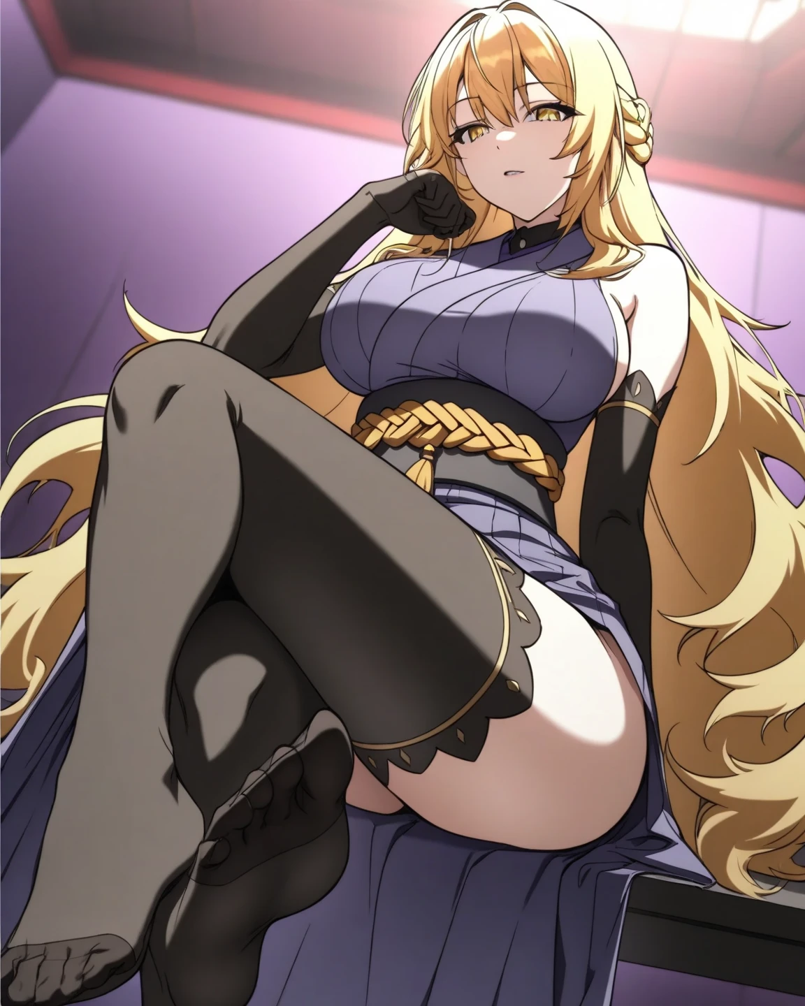 highest quality,sleep on your back in bed,Crab crotch,show me your boots,thigh high boots,leotardチラ見せ,glove,elegant, 1 girl, leotard,body suit,cute, blushed, looking at the viewer, from below, prison,blue eyes, beautiful eyes, beautiful background, particles of light, Light of the sun, dramatic lighting, outside, shiny, realistic, table top, highest quality, Super detailed, get used to it, scenery, beautiful and detailed eyes, thin hair,full body shot,