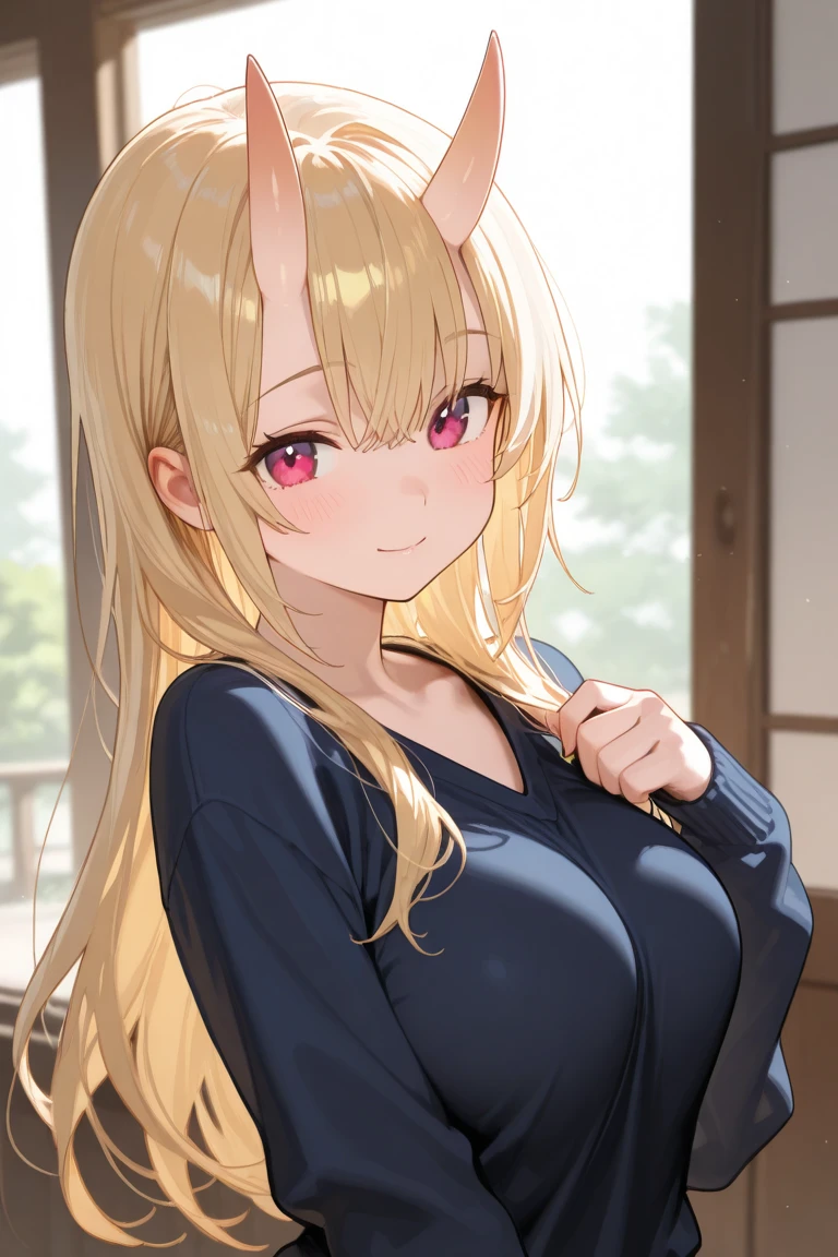 masterpiece, yor, 1girl, Amazing Cleavage:1.3, thin waist, big ass, Raised sexy, medium breast: 1.8 posed cleavage:1.2、solo, looking at viewer, open mouth, have a cup of coffee,black hair, red eyes, dress, bare shoulders, jewelry, collarbone, sidelocks, hairband, earrings, indoors, off shoulder, :o, sweater, arms behind back, plant, short hair with long locks, white hairband, off-shoulder dress, sweater dress, off-shoulder sweater, red sweater, big side hair, very long side hair,is rendered in (masterpiece: 1.2, best quality), with (ultra high resolution) and an exquisite (depth of field). This masterpiece is not only visually stunning but also tells, teach of cooking ,in the kitchen