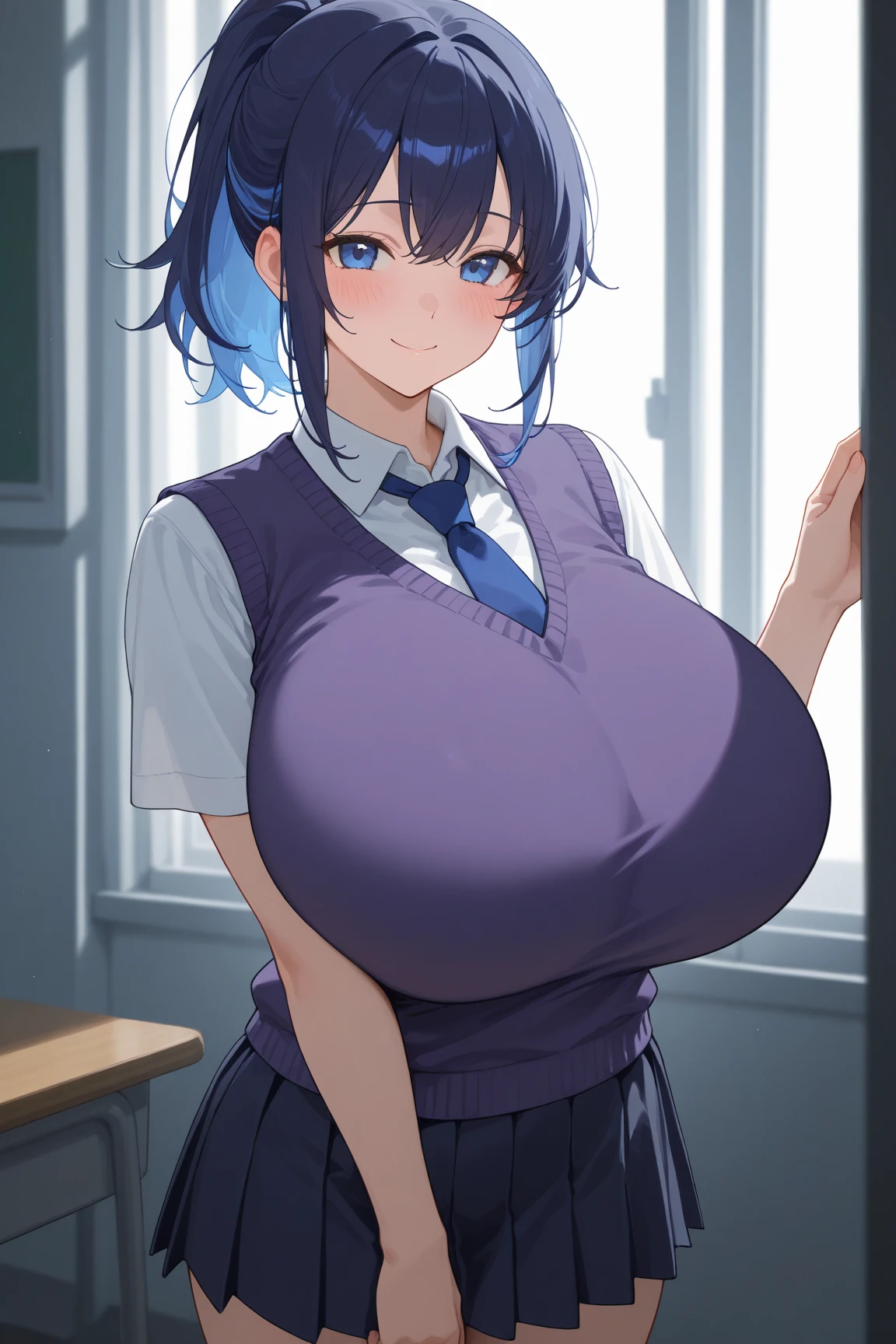 (highest quality:1.4)、(High resolution)、Detailed Background、(Beautiful face in every detail:1.4)、Anatomically correct、(Draw the usual number of fingers:1.2)、(Detailed facial expressions)、Beautiful, smooth skin、Teenage Girl、(Huge breasts:1.3)、brown hair、Black Hair、Bobcut、ponytail、Realistic、Perfect body line、Sitting in a chair at a family restaurant、Accentuate your cleavage、Show off your attractive armpits、Attractive big ass、attractive thick thighs、Blushing、My shirt is about to be buttoned off.、Sexual expressions、Short sleeve shirt、Cowboy Shot、He looks at me a little angry、
(A beautiful girl whose breasts are about to burst out of her shirt:1.5)、
Choose a short shirt blouse that is slightly smaller in length, such as pink or mint green.、
Pair it with a pleated or flared mini skirt.、
The tulle mini skirt is also cute.、Colorful ribbons、cute