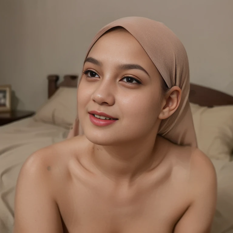 SMILE (HIJAB) HIS BODY IS VERY THIN 10 years old, naked, ((G-STRING & BRA NAKED)), (His body is very thin), yang (His body is very thin), (His body is very thin), (His body is very thin), (His body is very thin), work in an iron and gas welding workshop