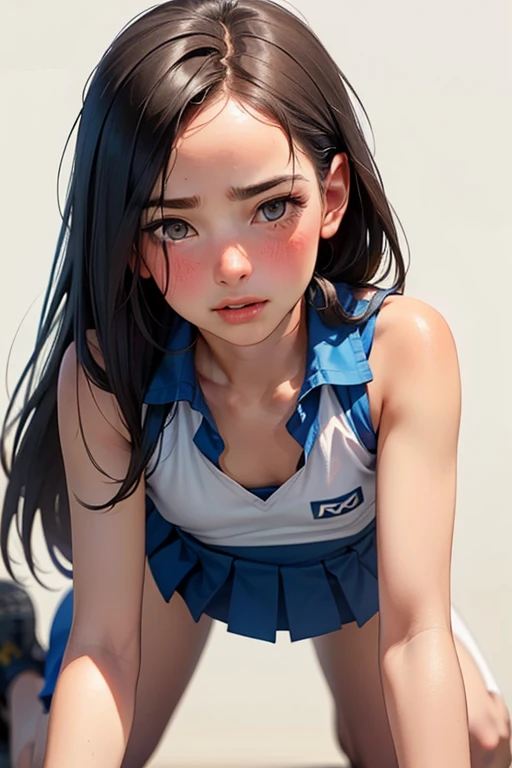 8k, highest quality, super high resolution, 1 woman, ponytail, 21 years old, (with a girl), top-quality beautiful girl, tennis court, outdoors, mouth slightly open, realistic, highly detailed CG integrated 8k wallpaper , Highly detailed, High resolution RAW color photography, Professional photography, Realistic portrait, Cinematic light, Beautifully detailed female, 21 years old, (D cup: 1.1), (Best quality: 1.4), super detail, high quality, table top, cityscape, ((masterpiece)), top quality, full body, alone, japanese woman, tall body, sexy body, sexy, seductive, top quality, table top , High resolution, (Photorealistic: 1.4), RAW photo, 1 beautiful girl, dynamic angle, female tennis player, skirt, small head, glowing skin, sweat, at the tennis venue, (Beautiful face in detail: 1.4) ,Detailed skin,Big eyes,Fine hair,Nice,Beautiful,Nice legs, Holding a tennis racket in hand