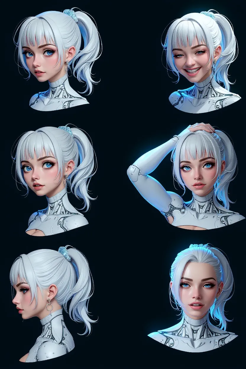 (masterpiece), realistic, cinematic light, a 5yo girl and her family, having fun at the theme park, full body, beautiful eyes, silver hair, perfect anatomy, very cute, (blue eyes) , bioluminescence, 8 life size,8k resolution, human hands, elegant, approaching perfection, dynamic, highly detailed, character sheet, concept art, smooth, facing directly at the viewer positioned so that their body is symmetrical and balanced,  detailed hairstyle, her eyes tear up as she hold back the pain, open mouth and stick out tongue, from below and side, fractal art