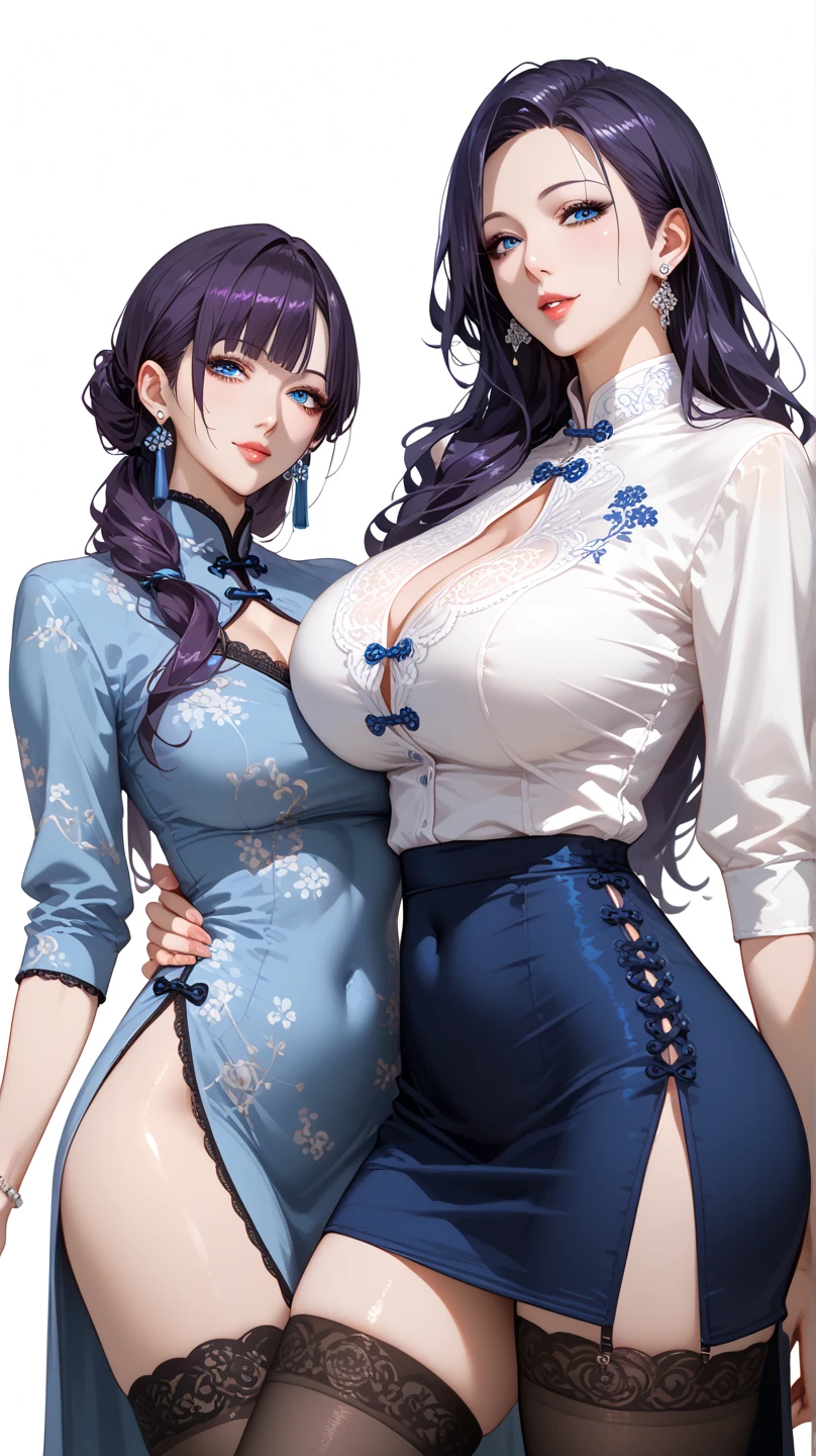 breast curtains, china dress, areola slip,(best quality:1.0), (8k wallpaper:1.0), extremely delicate and beautiful, (beautiful detailed face:1.0), (detailed deep eyes), symmetrical breasts, deep eyes, steam, shiny skin,