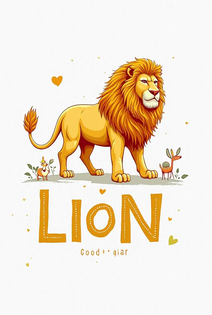 Emblem with orange lion and inscription below "CSAI-24-1"