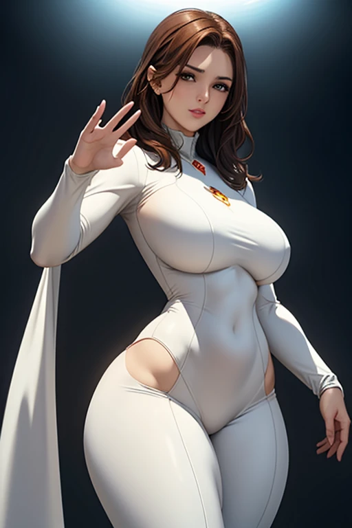 Lisa Ann's amazingly beautiful face and body, 20 years old, (1 girl: 1.2), (mons pubis: 0.3), As a pure white and very cute woman, (Red rubber suit: 1.3), (Gold filigree: 1.1), (black wavy long hair: 1.2), big shiny golden eyes, Strong abs, wonderful proportions, Full body shot, Background Kaleidoscope, anime dick, show, Fantasy, Person shot々, Animated, highres best quality, very high image quality, Ultra-detailed, Hyper-realistic, Photorealistic, (Big breasts: 1), (Almost naked: 1.4), (Camel-to-Exposure: 1.3)