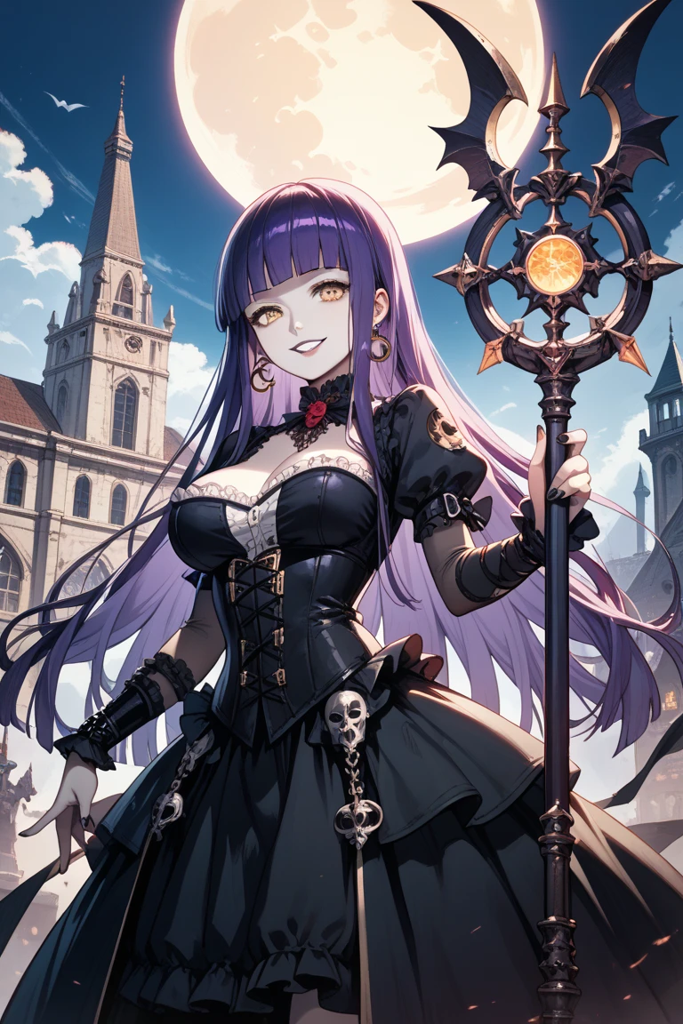 Femme à gigantesque sein dominante sévèrement addict à la torture de gigantesque bite qui attache sur une croix de Saint André sado masochistes son joué sexuelle avec une gigantesque bite et elle torture son joué en installant un anneaux de torture électrique accroché autour de la gigantesque bite de l'homme et la femme à gigantesque sein appui sur un bouton pour lancer de fortes décharge électriques sur la gigantesque bite de l'homme ce que adorent regarder la femme à gigantesque sein