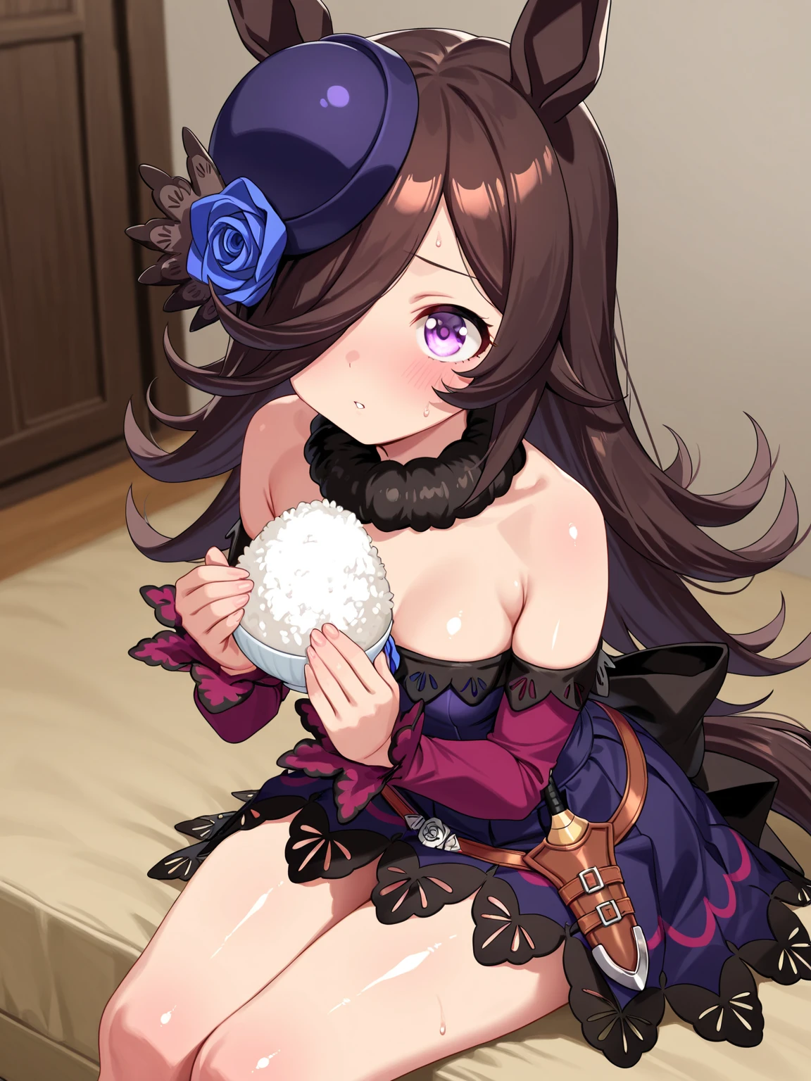 (table top.highest quality).(dynamic angle). (CG painting with very impressive details),(perfect image)、comic strip.figure. with one chest.detailed face、perfect face.delicate face、Small breasted girl wearing Santa costume、((繊細なChristmas衣装を着た胸の小さな女の子))、rough skin、long black hair、(Umamimi girl)Umamimi girl、((beautiful blue eyes)).delicate and beautiful eyes、detailed eyes、reflected eyes、smile.(look at the viewer:1.3).(face is a little red:0.8)、8k wallpaper、cowboy shot、reflected light、most detailed、Complex、delicate background、rough skin、fine skin、(super resolution)、(Christmas衣装)、Christmas,NSFW,How to show your nipples,pussy show,vagina show,Pee,Betting,pubic hair,masturbation,spread your legs,pussy juice