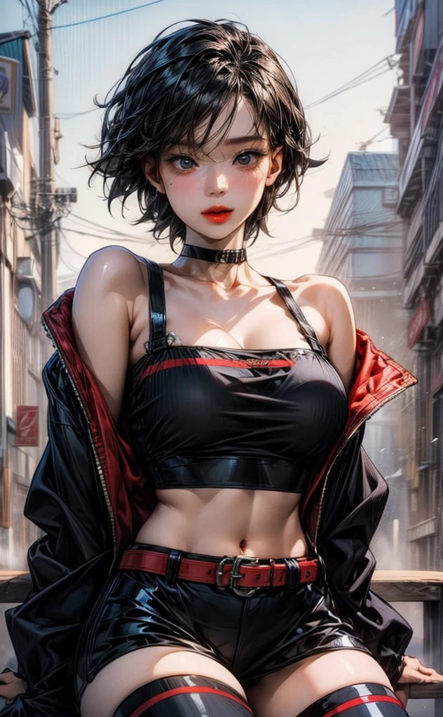 sinple background, biting lip, frontal view, portrait,
1girl, solo, looking at viewer, short hair, blue eyes, skirt, brown hair, shirt, long sleeves, navel, jewelry, closed mouth, collarbone, yellow eyes, white shirt, horns, puffy sleeves, necklace, lips, heterochromia, cross, hands on hips, antlers,
<lora:WLOP1-04:1.05>