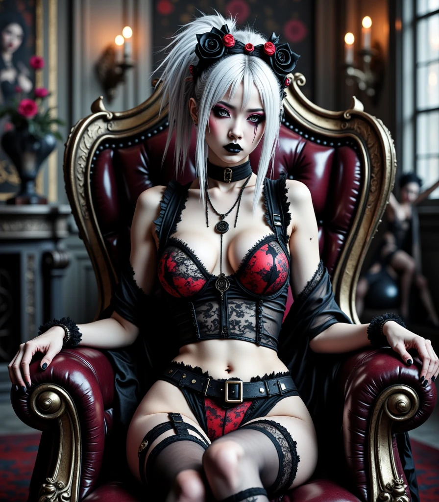 ( Masterpiece:1.25, exposed:1.2, White and vivid colors, Acutance, navel), (sexy junior idol), ((face variations)), portrayed in the best quality and high resolution. The image should be ultra-detailed, realistic, and photorealistic with a touch of rawness. back lighting, colorful Light shines through delicate stained glass. The medium can be a combination of photography and concept art. The color tone should be vibrant and vivid, enhancing the overall visual impact. Whole Body proportions and all limbs are anatomically accurate, (nipple:-0.9) .